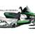 Preview of That 70's Wrap for Arctic Cat M Series & Crossfire snowmobiles, shown here in green