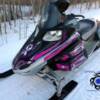 Custom sled wrap for an F-Series, showing support for Cancer!